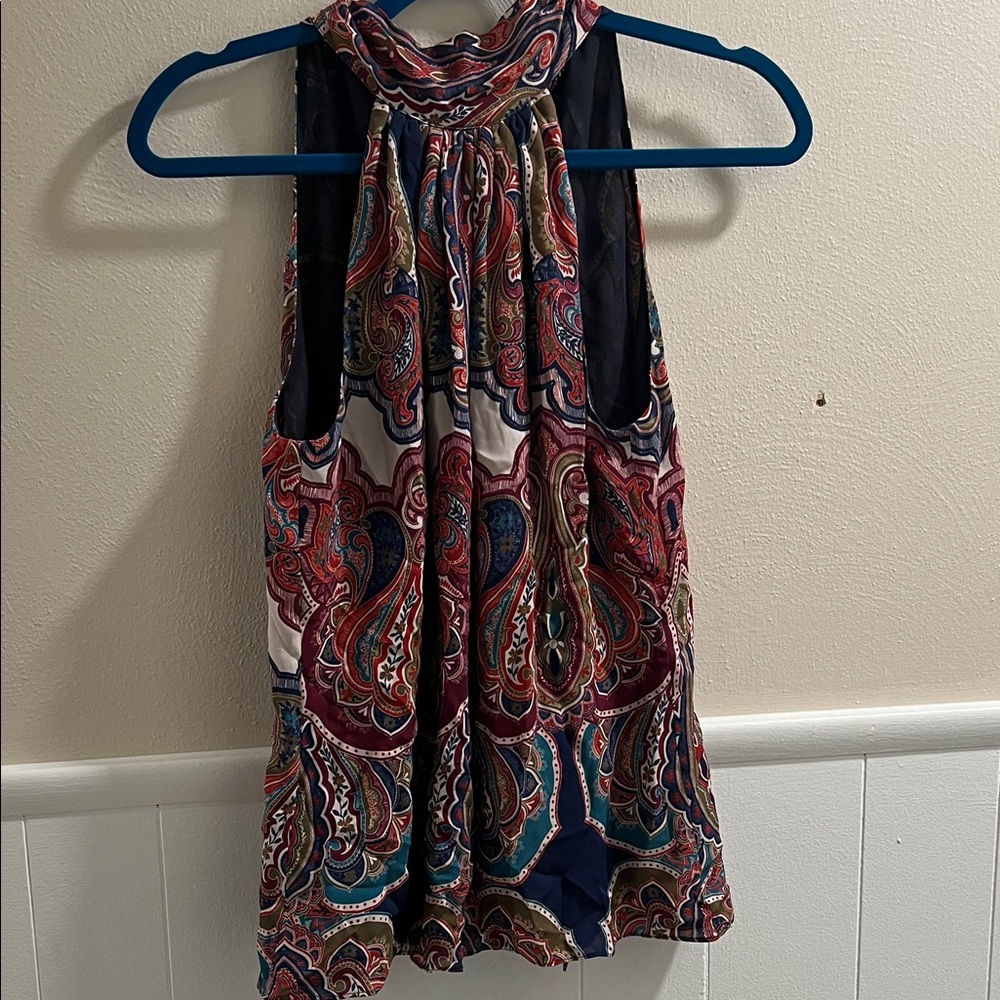 Ramy Brook Multicolor Paisley blouse